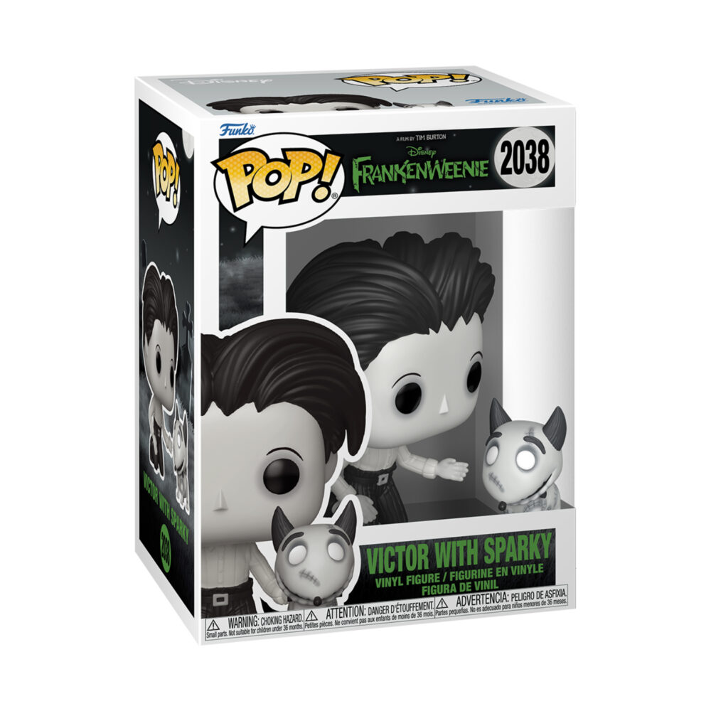 Victor with Sparky – Tim Burton’s Frankenweenie Funko Pop Vinyl Figure #2038