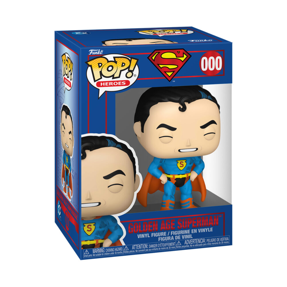 Golden Age Superman - Superman Funko Pop Figure #000