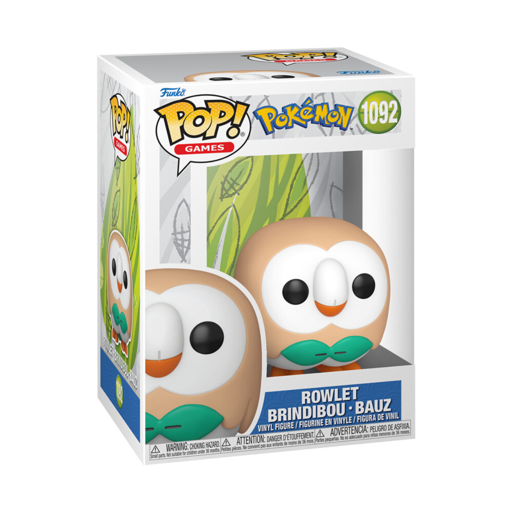 Rowlet – Pokémon Funko Pop Vinyl Figure #1092