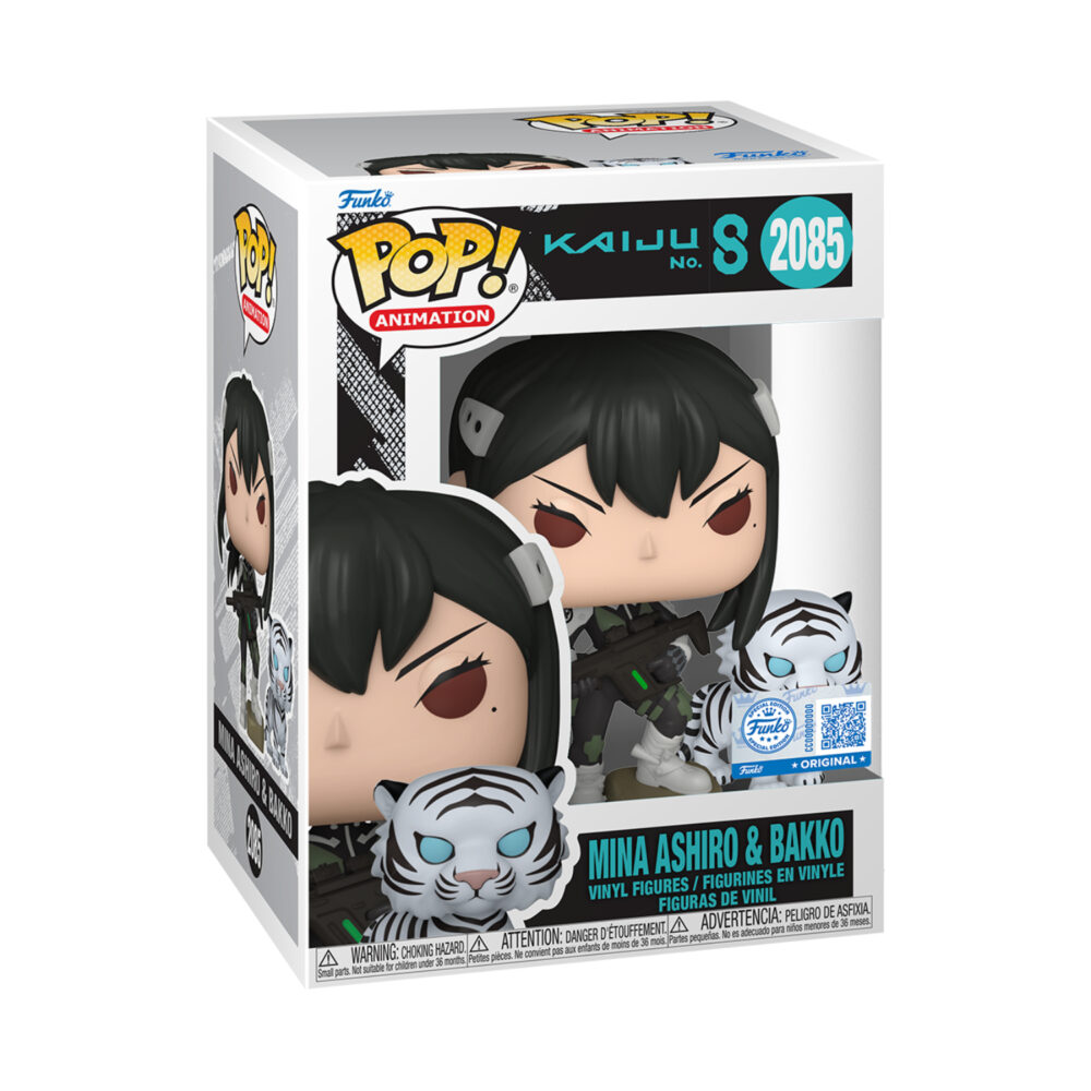 Mina Ashiro & Bakko – Kaiju No. 8 Funko Pop Figure – Special Edition #2085