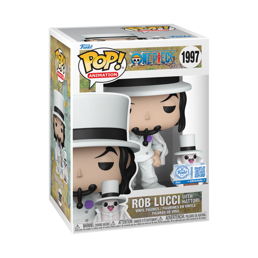Rob Lucci with Hattori – One Piece Funko Pop Vinyl Figure – Special Edition #1997