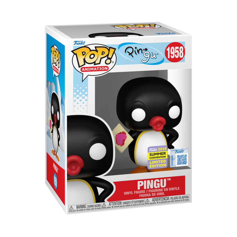 Pingu – Pingu Funko Pop Vinyl Figure – 2025 Summer Convention Limited Edition #1958