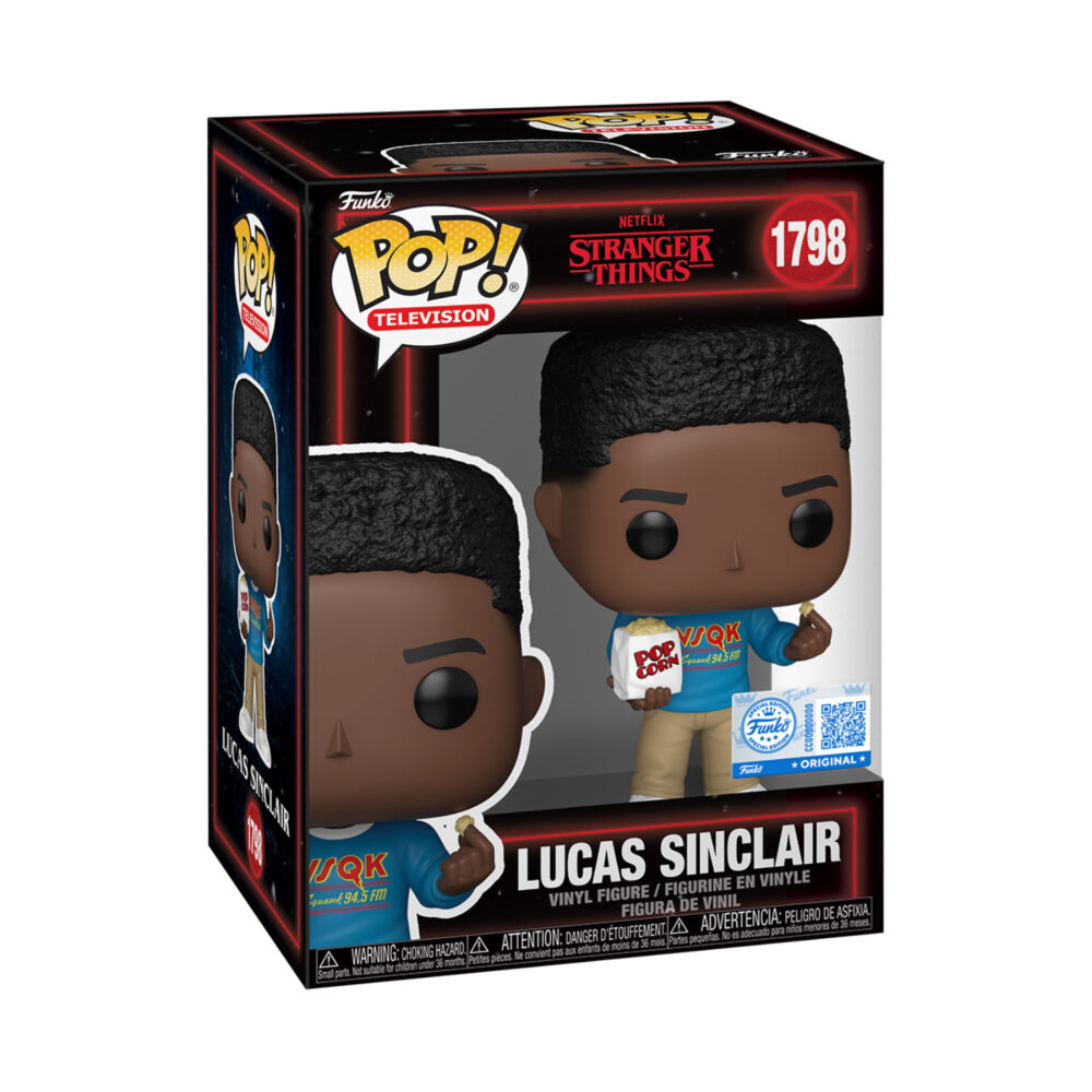 Lucas Sinclair – Stranger Things Funko Pop Vinyl Figure – Special Edition #1798