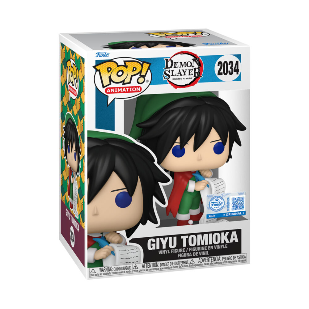 Giyu Tomioka – Demon Slayer Funko Pop Figure (Special Edition) #2034
