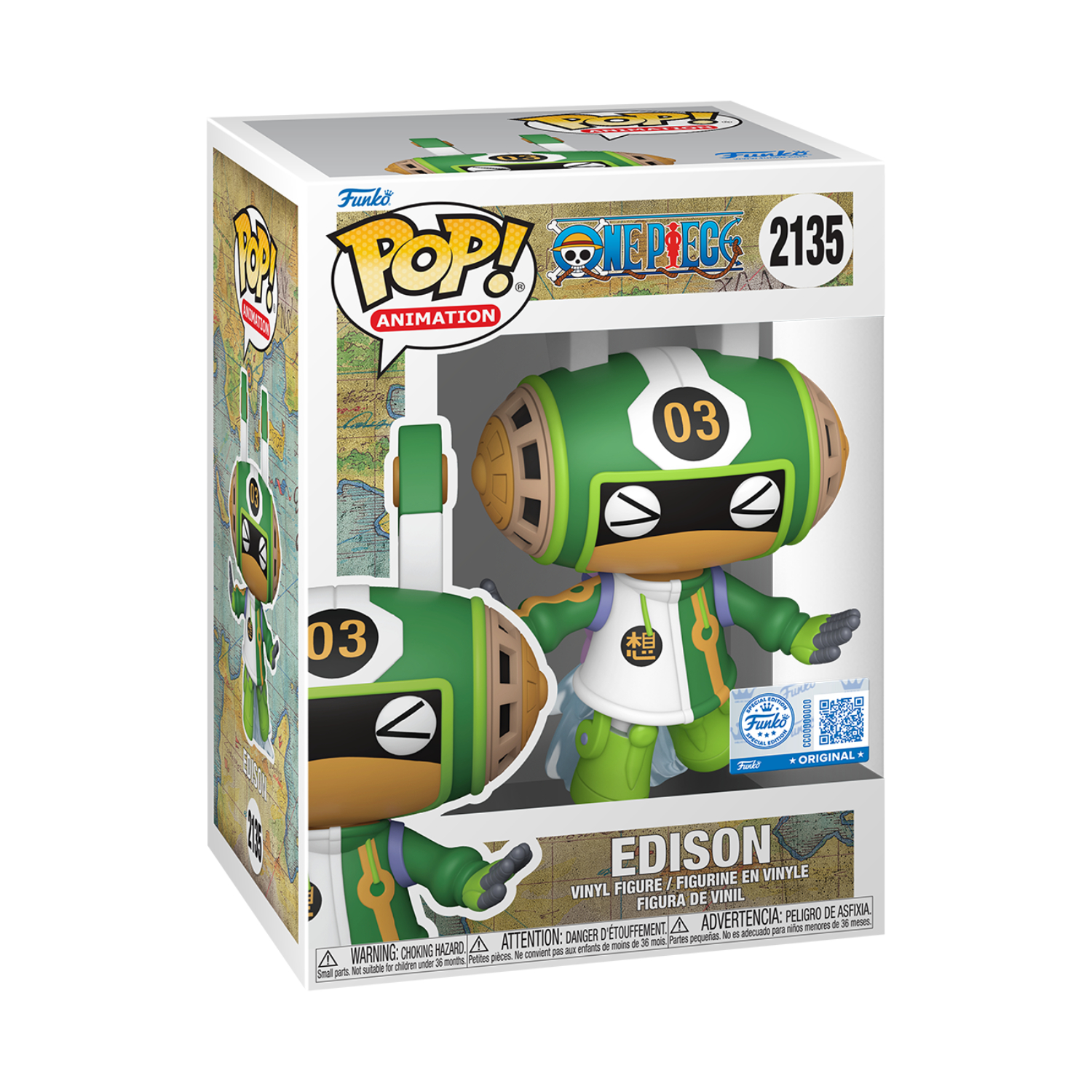 Edison - One Piece Funko Pop Special Edition Figure #2135