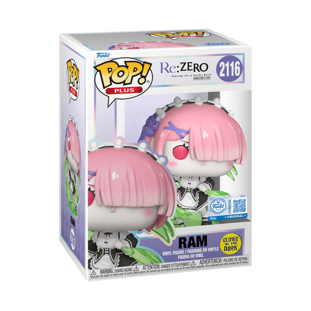 Ram (Glow in the Dark) – Re:Zero Funko Pop Figure – Special Edition #2116