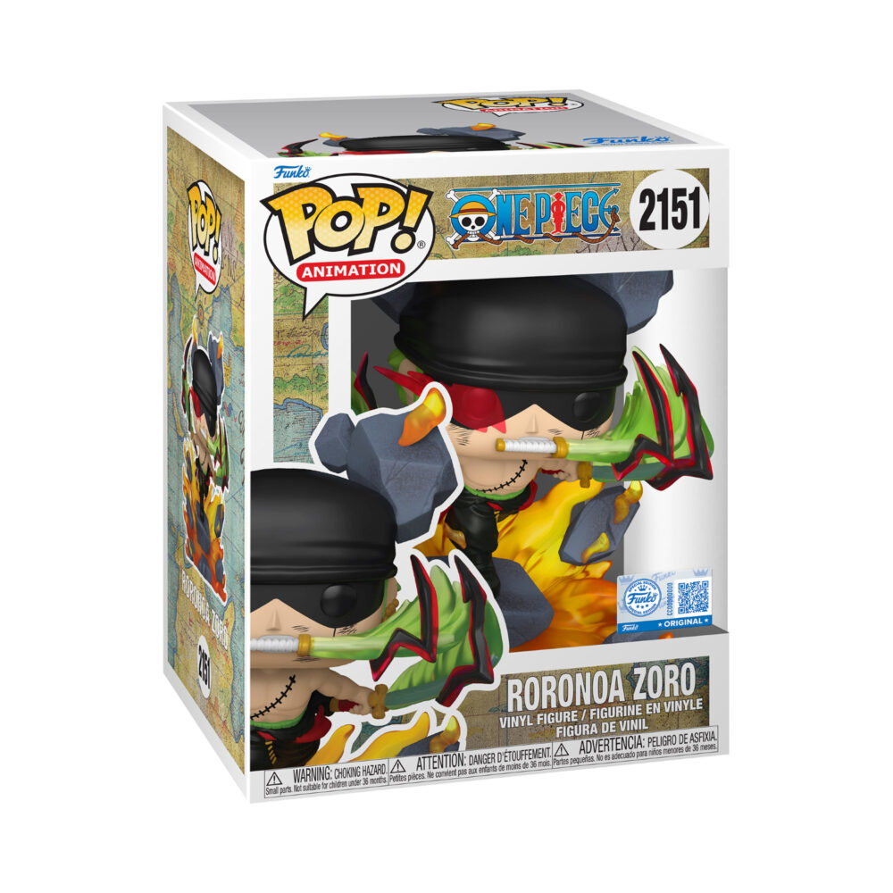 Roronoa Zoro – One Piece Funko Pop Figure – Special Edition #2151