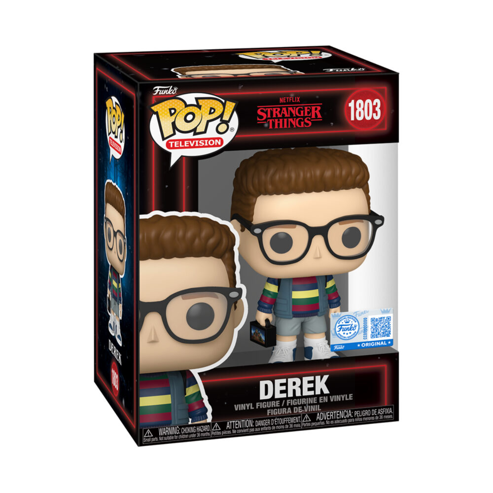 Derek – Stranger Things Funko Pop Vinyl Figure – Special Edition #1803