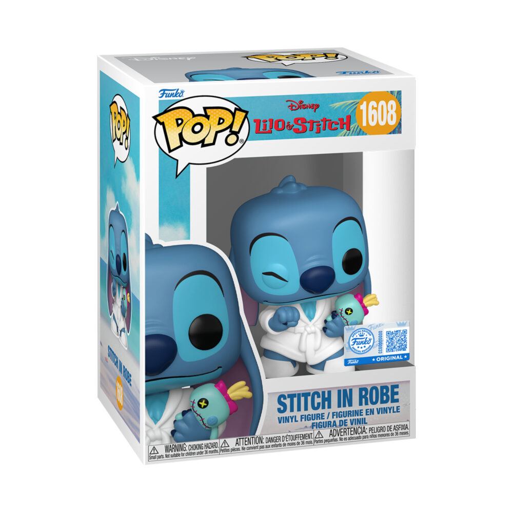 Stitch in Robe – Lilo & Stitch Funko Pop Vinyl Figure – Special Edition #1608