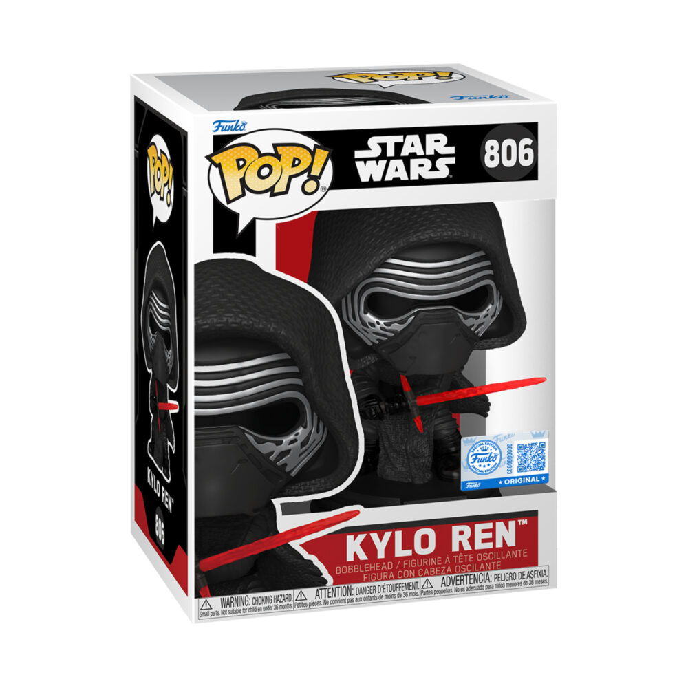 Kylo Ren – Star Wars Funko Pop Vinyl Figure – Special Edition #806