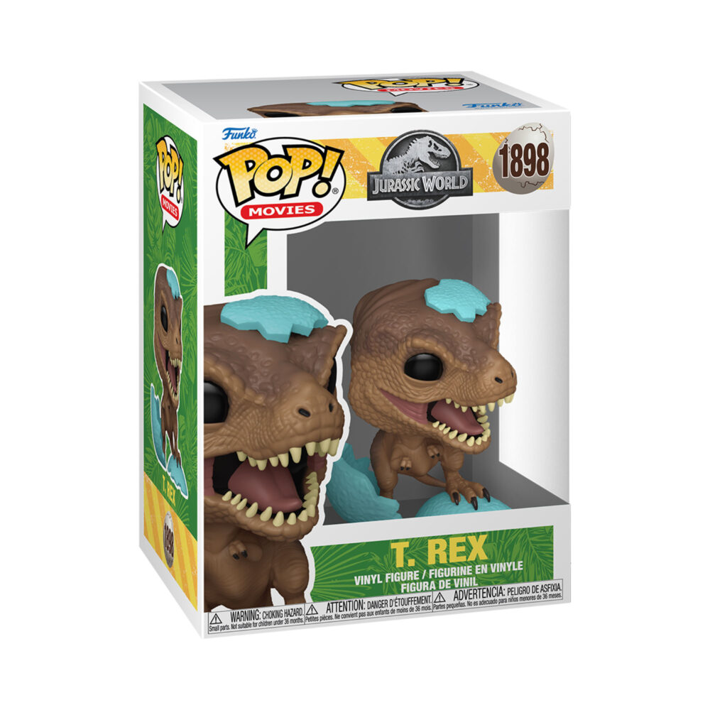 T Rex – Jurassic World Funko Pop Vinyl Figure #1898