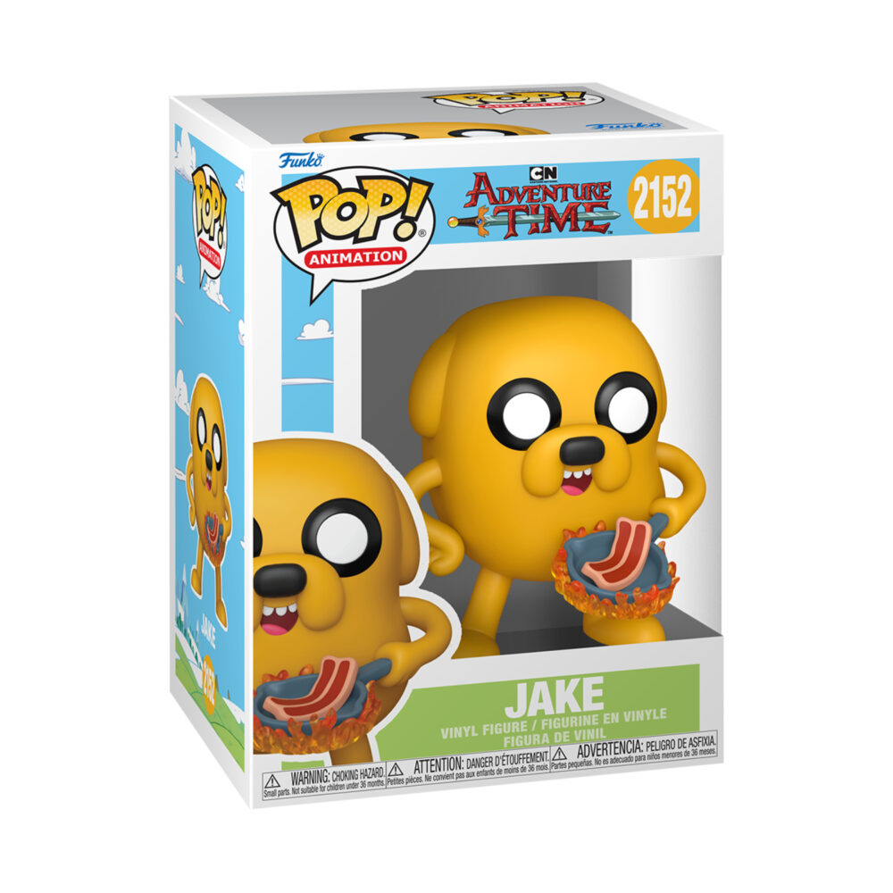 Jake with Bacon Pancakes – Adventure Time Funko Pop Figure #2152