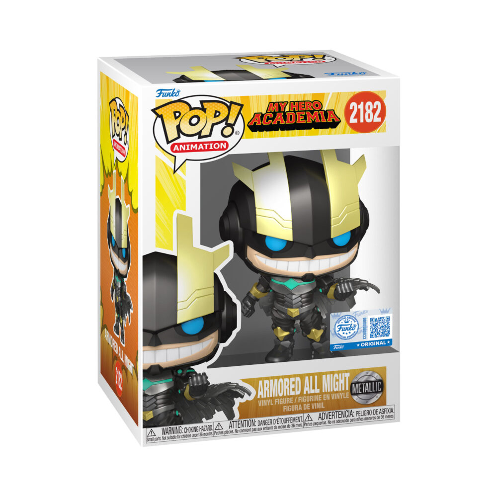 Armored All Might โ My Hero Academia Funko Pop Figure โ Special Edition #2182