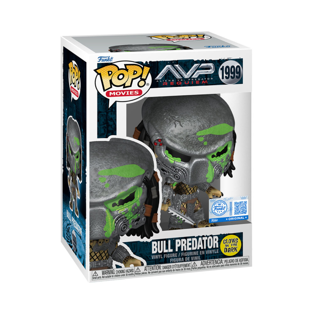 Bull Predator โ Aliens VS. Predator Requiem Funko Pop Figure โ Special Edition #1999