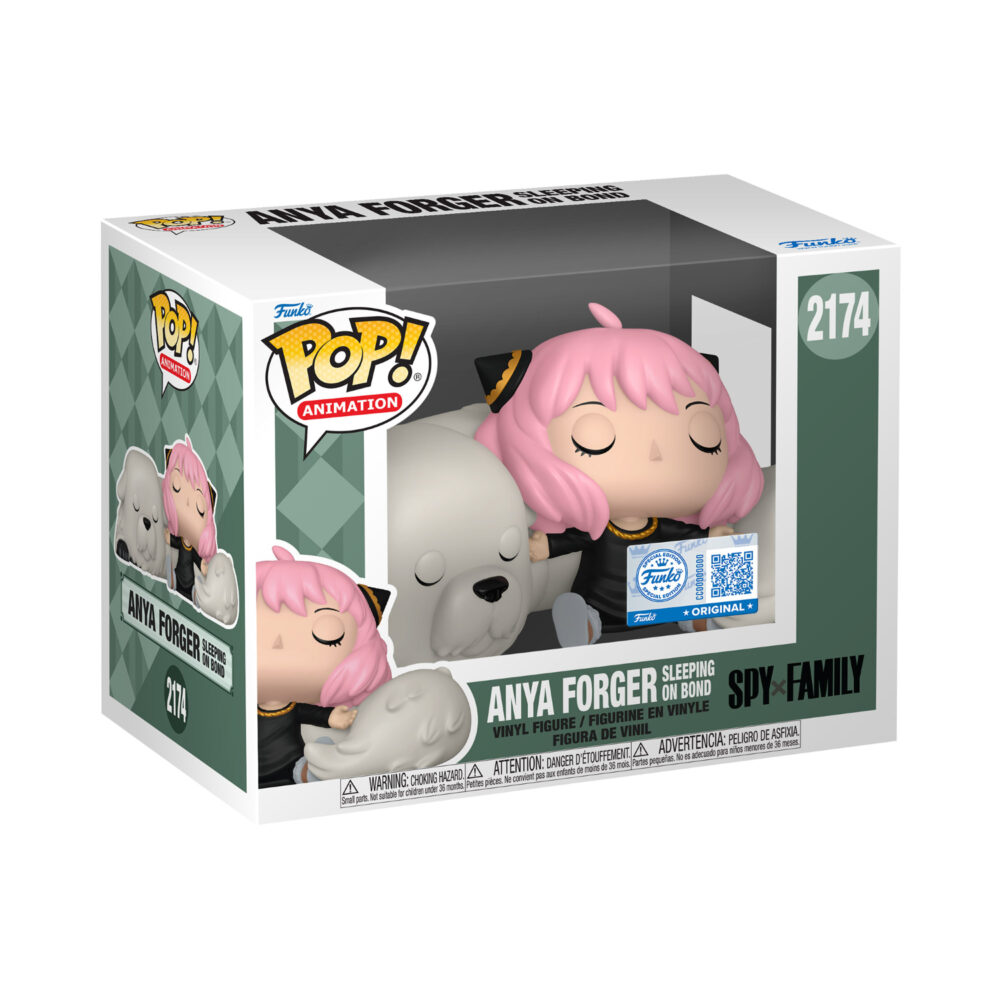 Anya Forger Sleeping on Bond – Spy x Family Funko Pop Figure – Special Edition #2174