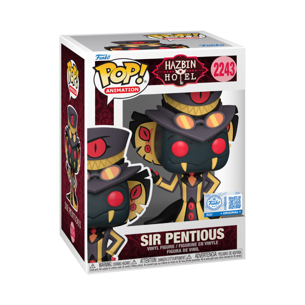 Sir Pentious – Hazbin Hotel Funko Pop Vinyl Figure – Special Edition #2243