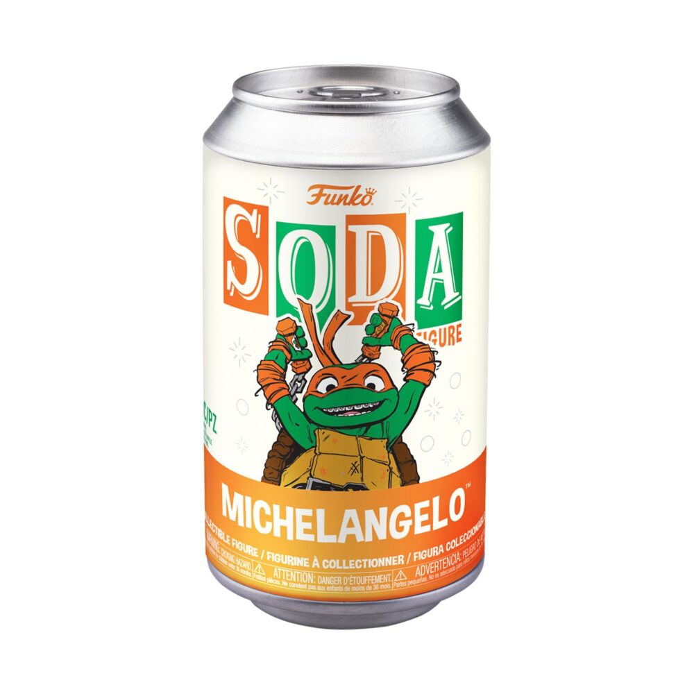 Unleash the power of nostalgia with our latest addition to the Teenage Mutant Ninja Turtles: Mutant Mayhem™ collection. Meet the Michelangelo Funko SODA Figure.