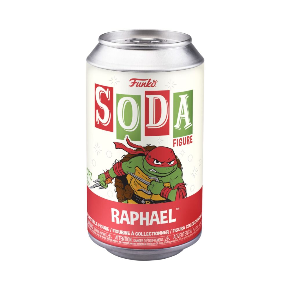 Step into the action-packed world of Teenage Mutant Ninja Turtles: Mutant Mayhem™ with our newest addition, Raphael Funko SODA.
