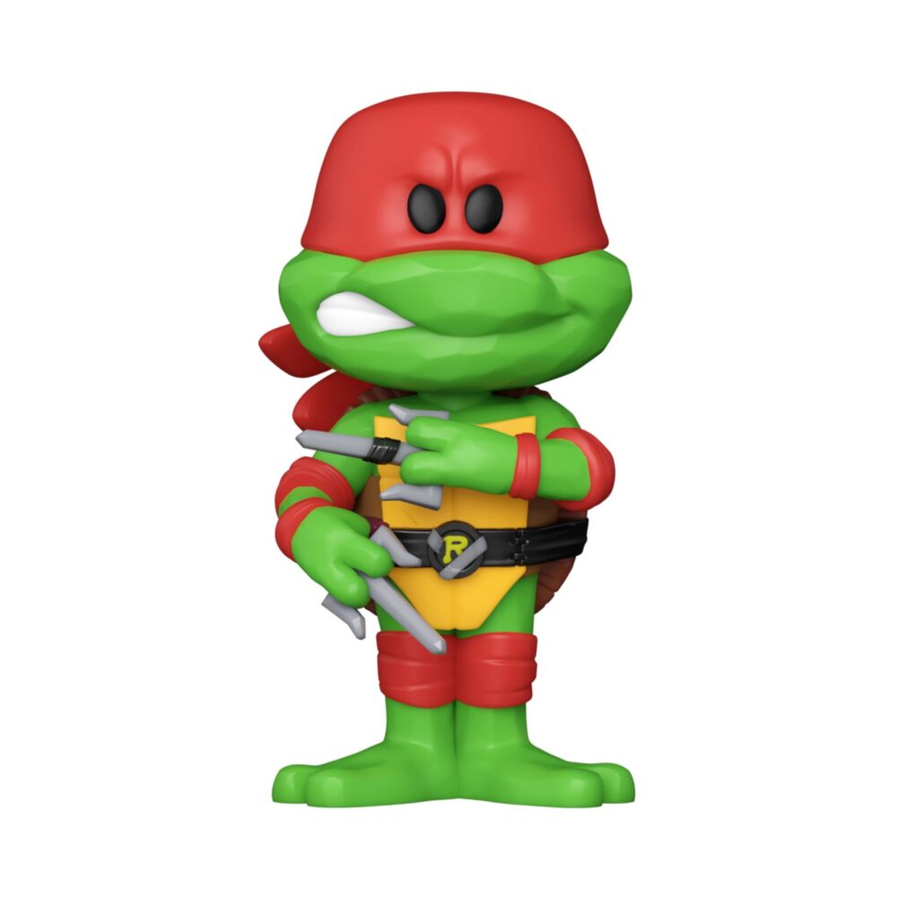 This stylized crimefighter is here to kick some shell and join your collection in battling the lurking villains. With a height of approximately 3.95 inches, he's ready to stand tall against any threat.