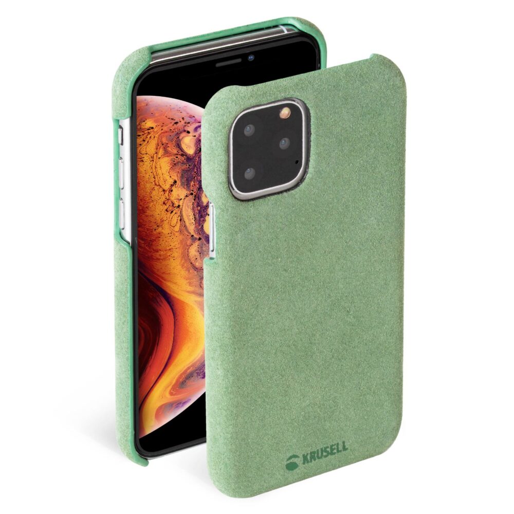 Krusell Broby Green Cell Phone Case for the Apple iPhone 11 Pro