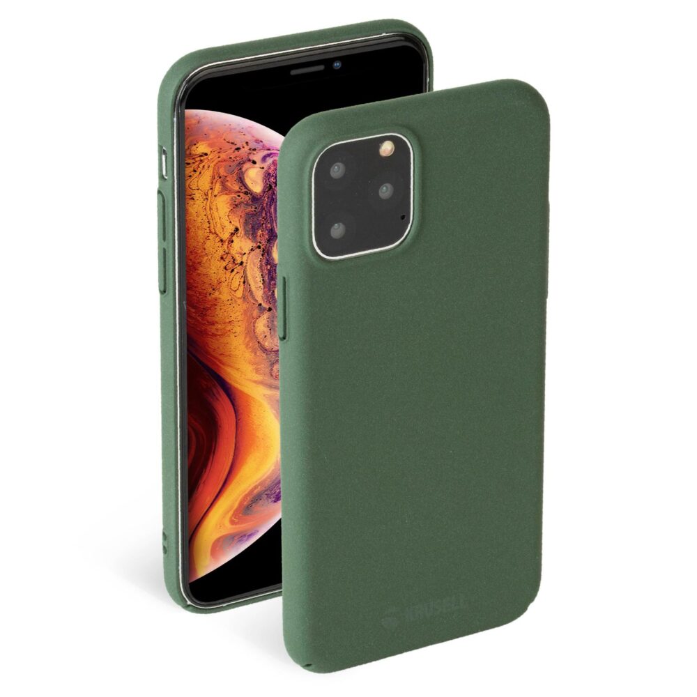New Krusell Sandby Green Backcover Cell Phone Case for the Apple iPhone 11 Pro