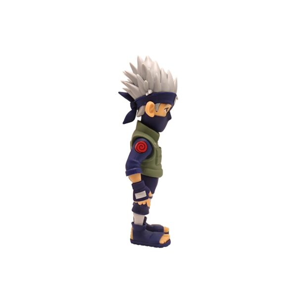 Alternate side view of the Kakashi Minix Figurine, offering a different angle of this iconic character.