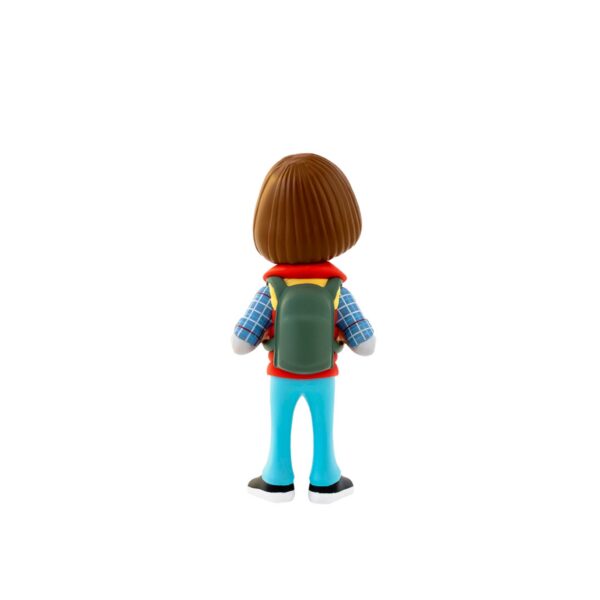 Back view of the Will Minix Figurine, highlighting the details of his signature outfit.