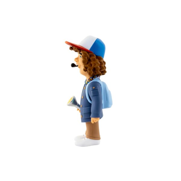 Alternate side view of the Dustin Minix Figurine, offering a different angle of this beloved character.