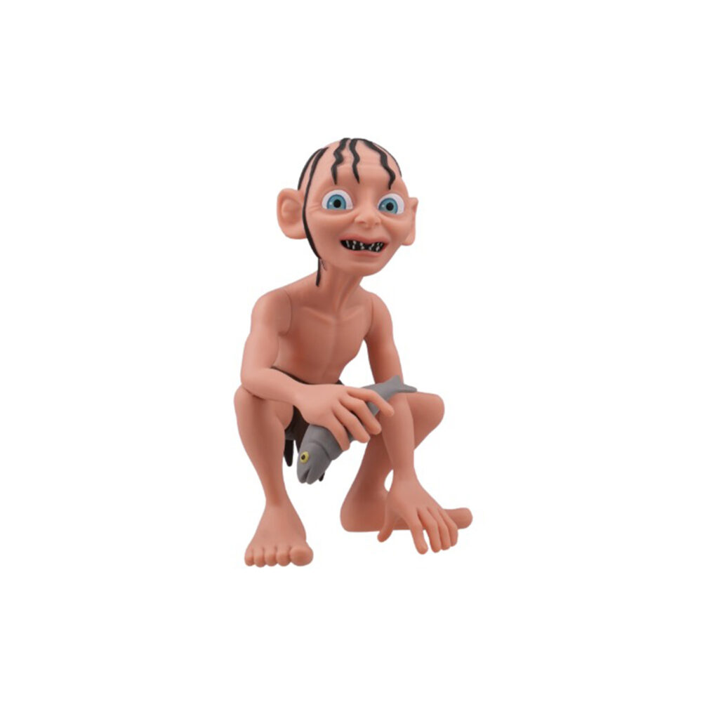 Front view of the Gollum Minix Figure, showcasing his emaciated form and expressive face.