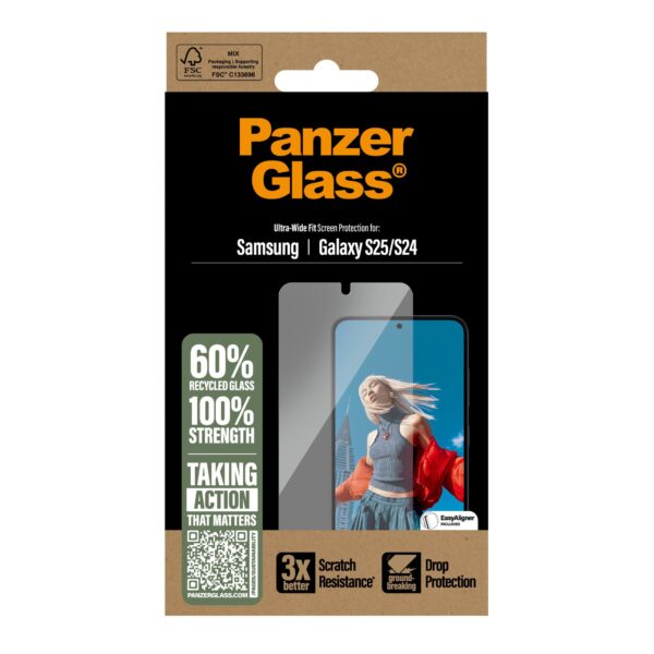 Samsung Galaxy S25 / S24 PanzerGlass Screen Protector - Image 4