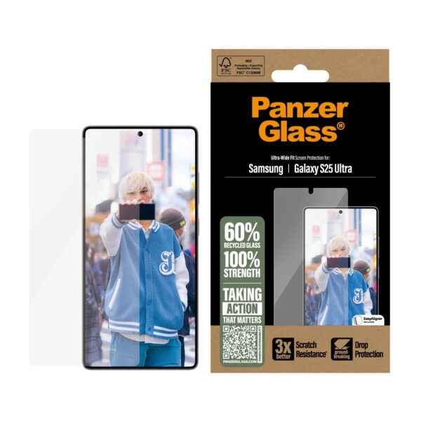 Samsung Galaxy S25 Ultra PanzerGlass Screen Protector - Image 3