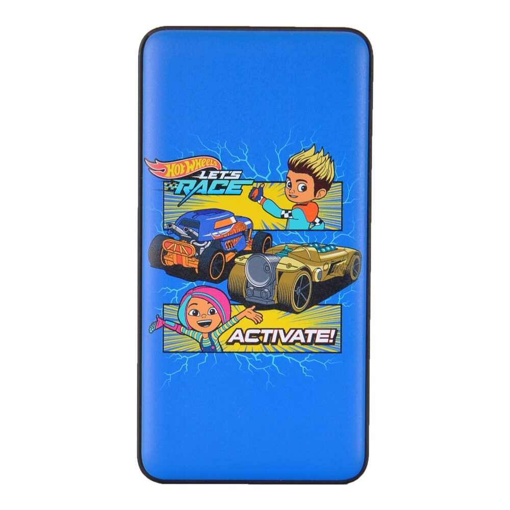 Hot Wheels 10000mAh PD Power Bank - Blue