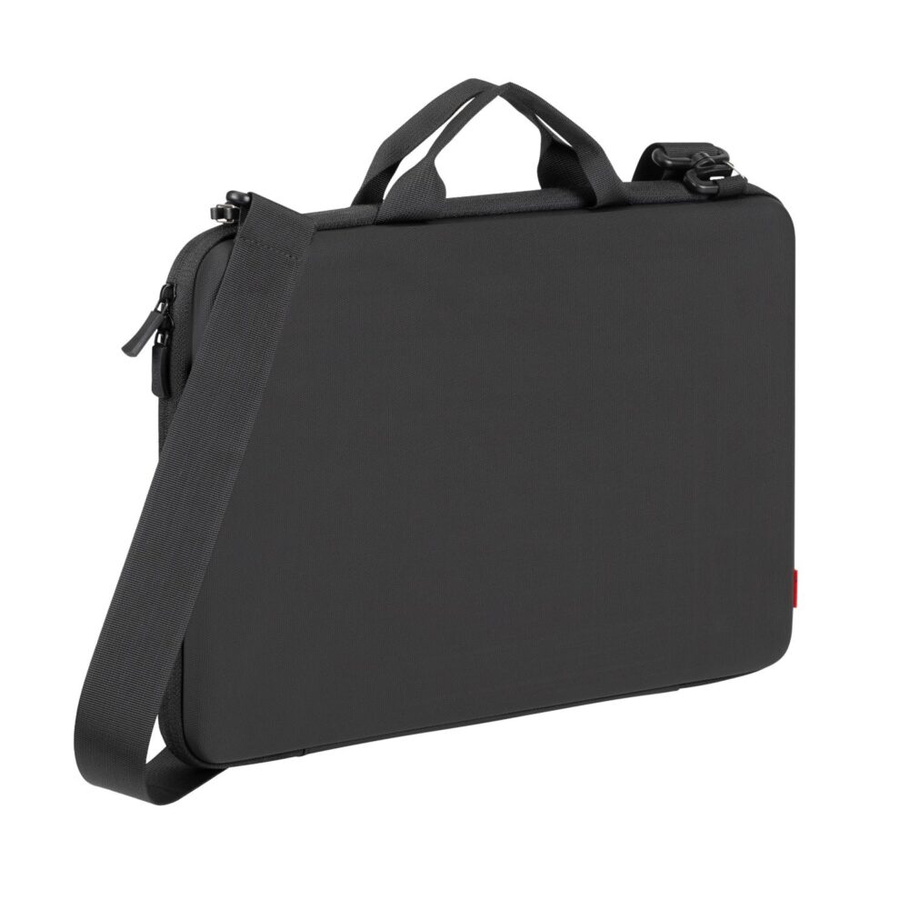 RIVACASE Antishock Hardshell 15.6 inch Laptop Bag – Black