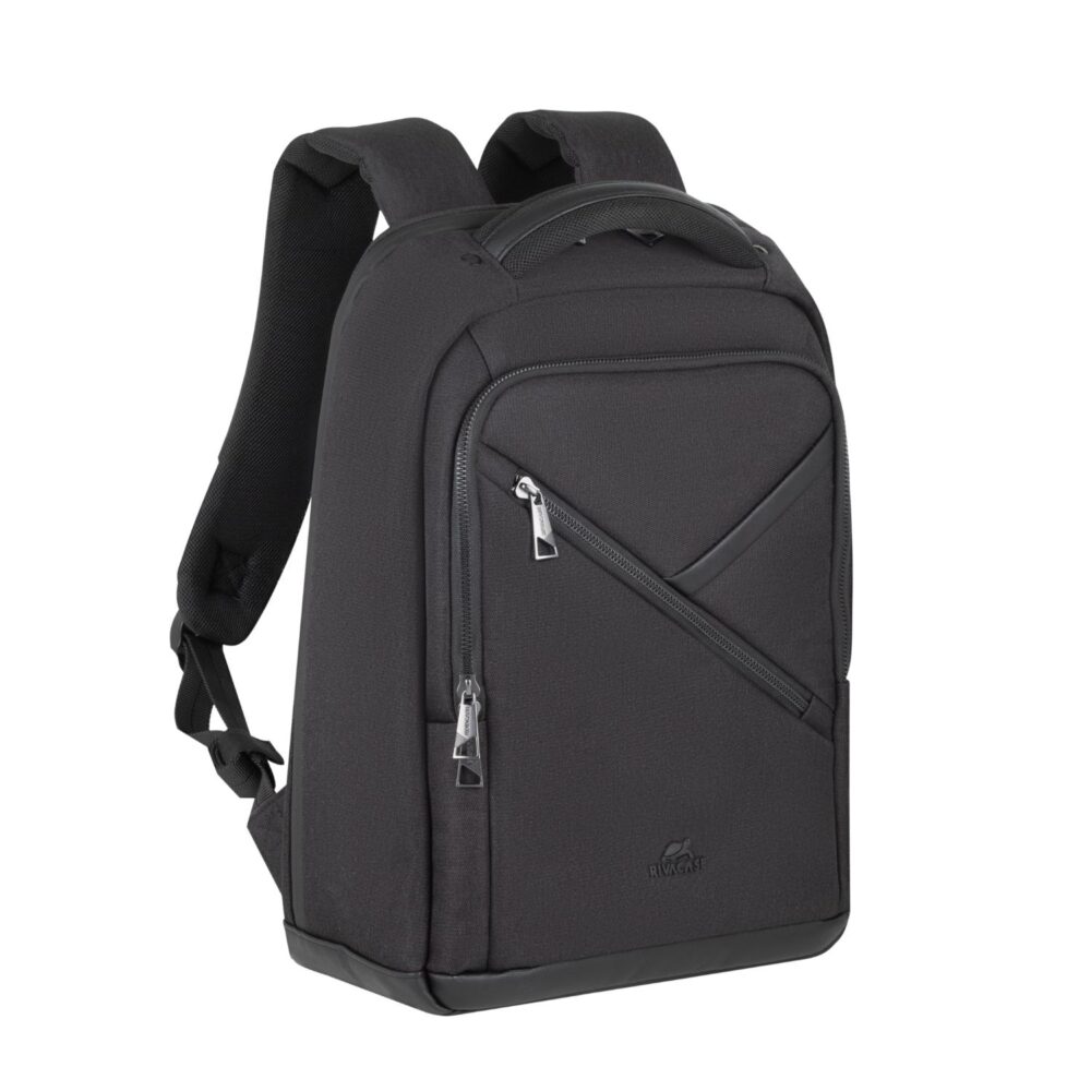 RIVACASE Clark Eco 14 inch Laptop Backpack – Black