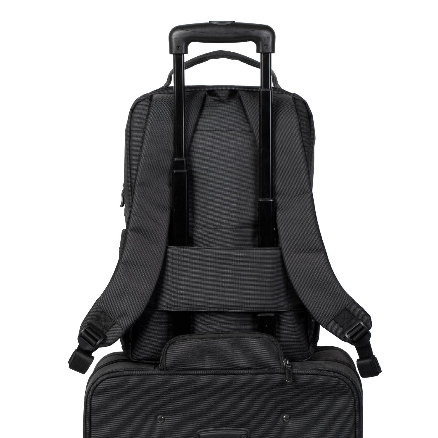 RIVACASE Central 15.6-inch Laptop Backpack - Black - Image 11