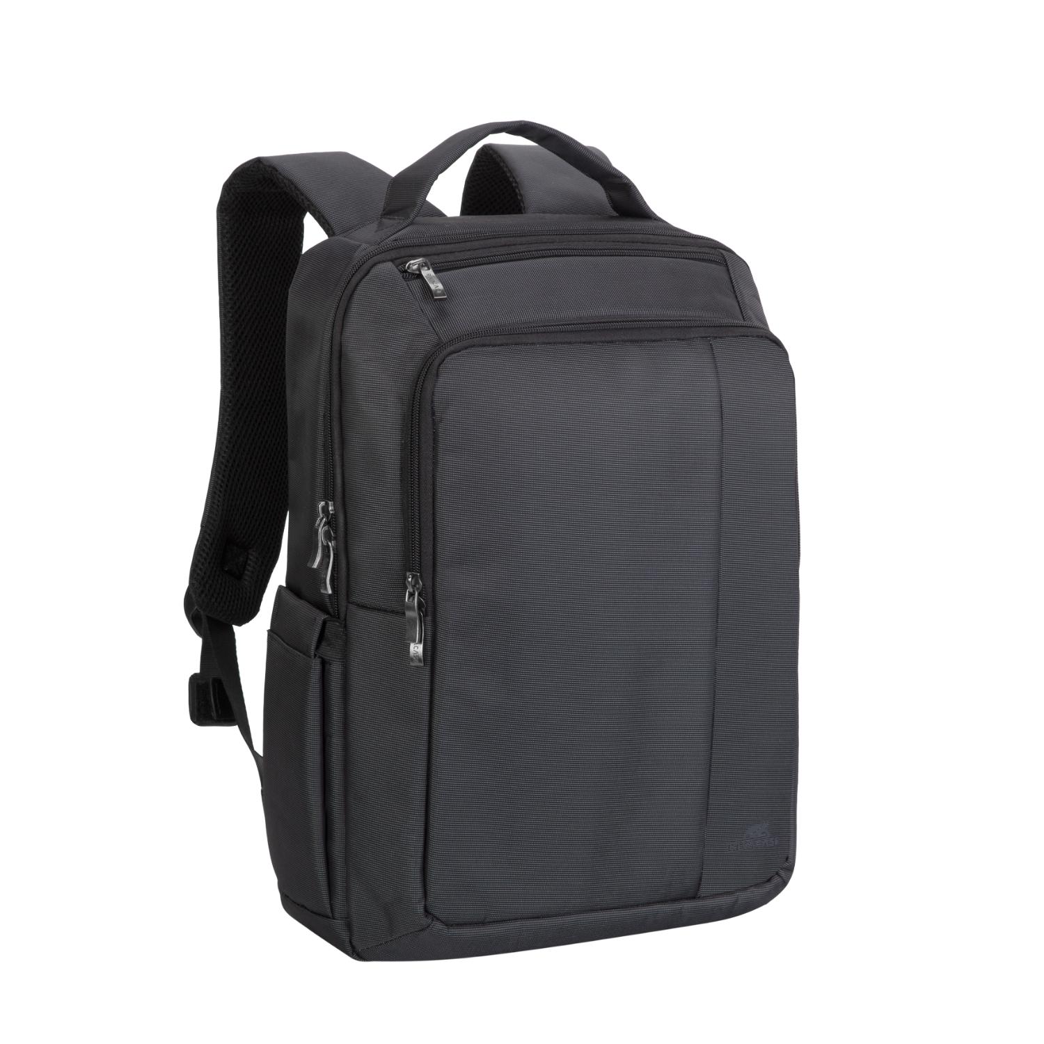 RIVACASE Central 15.6-inch Laptop Backpack - Black - Image 2