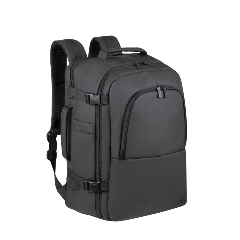 RIVACASE Tegal ECO Travel 17.3 Inch Laptop Backpack - Black