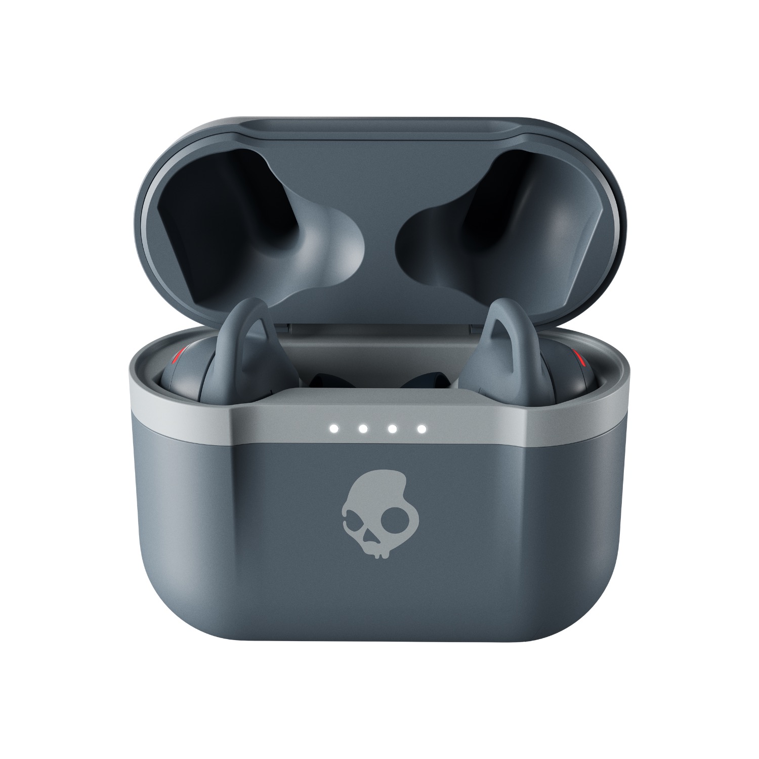 Skullcandy Indy Evo True Wireless In-Ear Earbuds with Charging Case - Chill Grey - Image 3