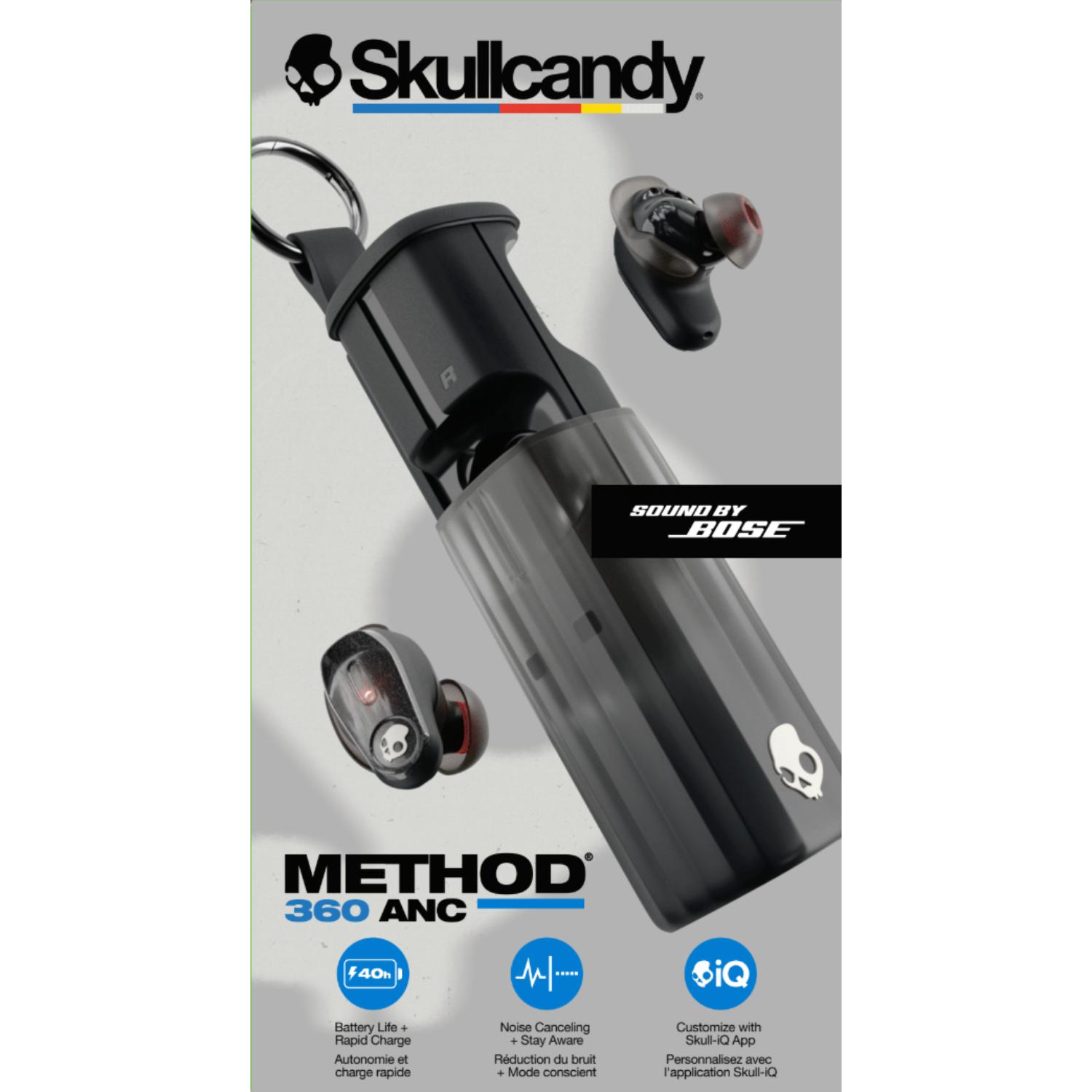 Skullcandy Method® 360 ANC Wireless Earbuds - Black - Image 11