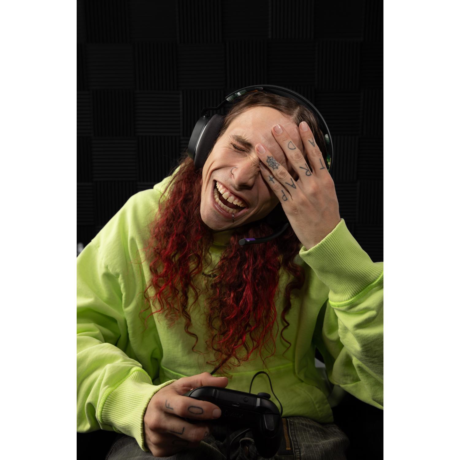 Skullcandy SLYR® Pro Wireless Headphones - Black/Green - Image 5