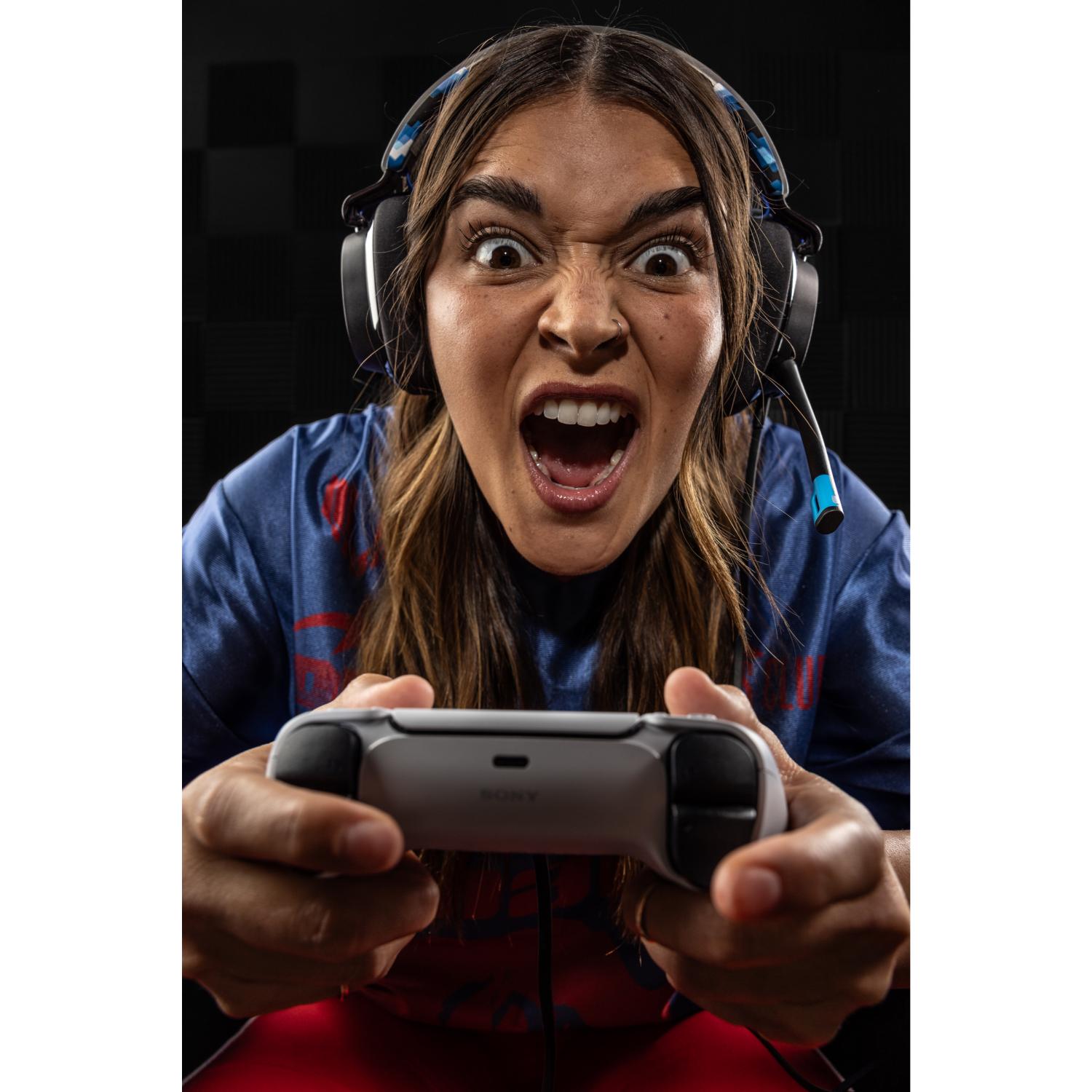 Skullcandy SLYR® Pro Wireless Headphones - White/Blue - Image 4