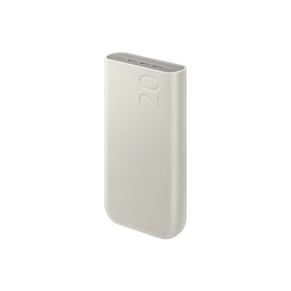 Using this Samsung 20000mAh Power Bank with super-fast charging 2.0, you can power up compatible third-party and Samsung devices at lightning speed.