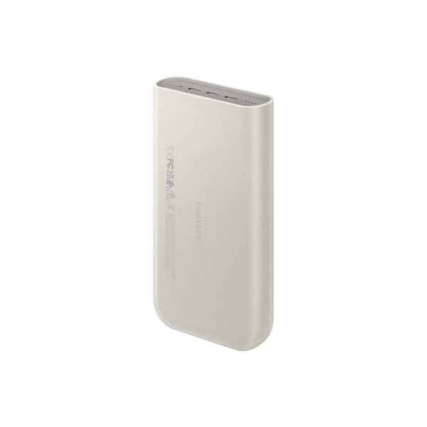Never endure a drained battery again as this 45W Samsung 20000mAh Power Bank even recharges itself rapidly when low.
