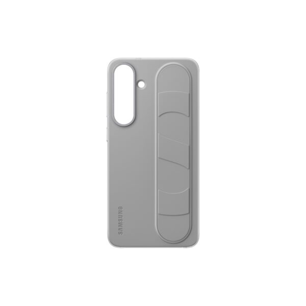 Samsung Galaxy S25+ Case - Official Samsung Standing Grip Cover - Grey