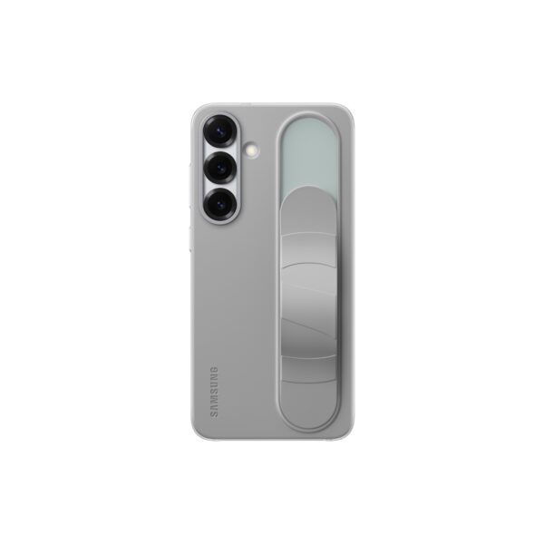 Samsung Galaxy S25+ Case - Official Samsung Standing Grip Cover - Grey - Image 4