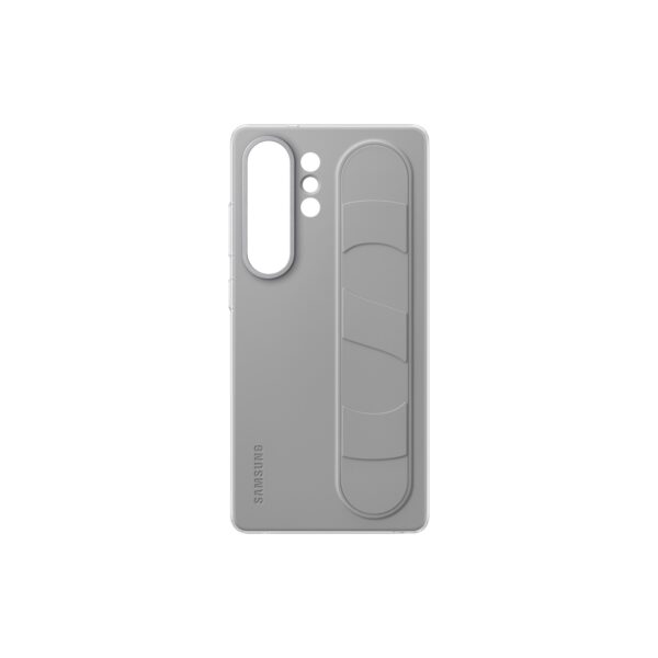 Samsung Galaxy S25 Ultra Case - Official Samsung Standing Grip Cover - Grey