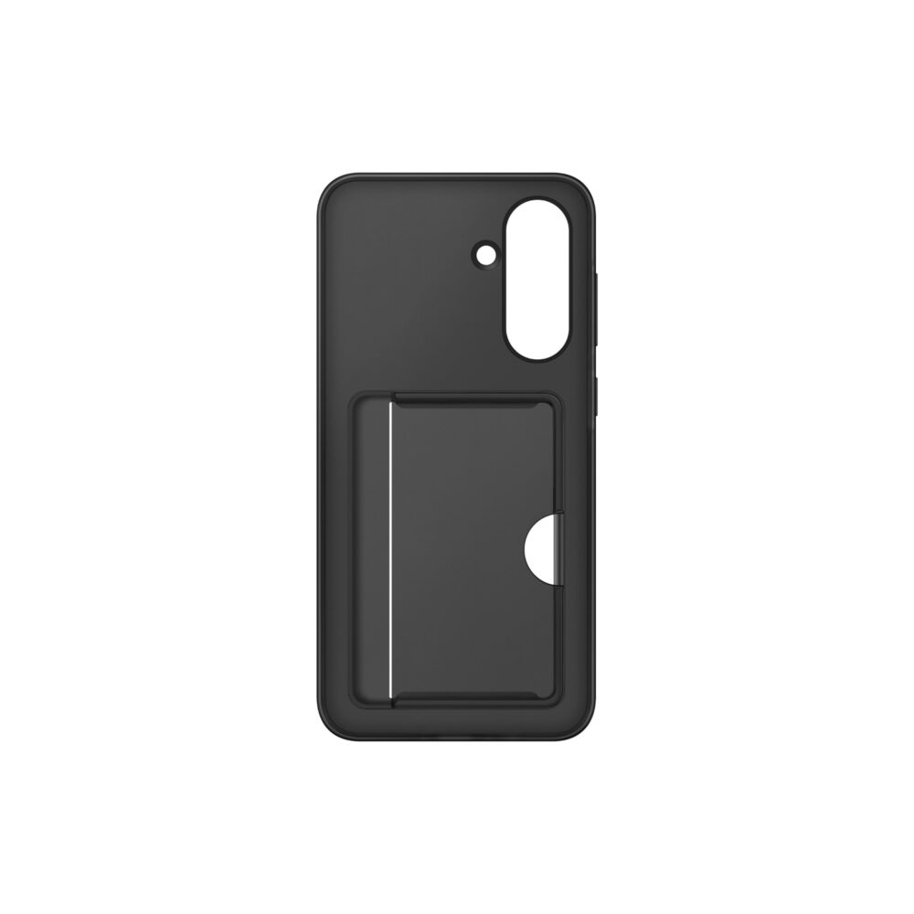 Second back view of the Official Samsung Card Slot Cover for Samsung Galaxy A36 in black