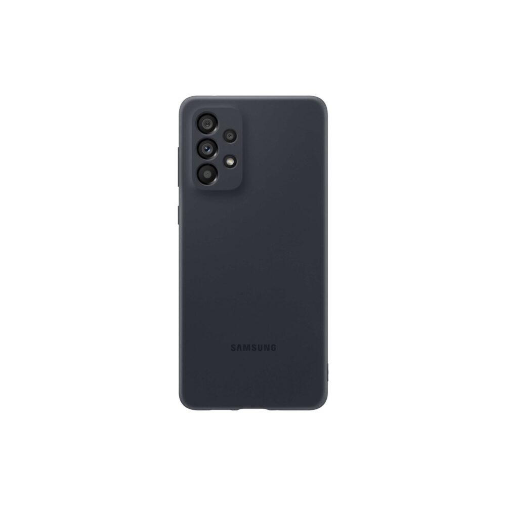 Samsung Silicone Cover for the Samsung Galaxy A73 5G Black