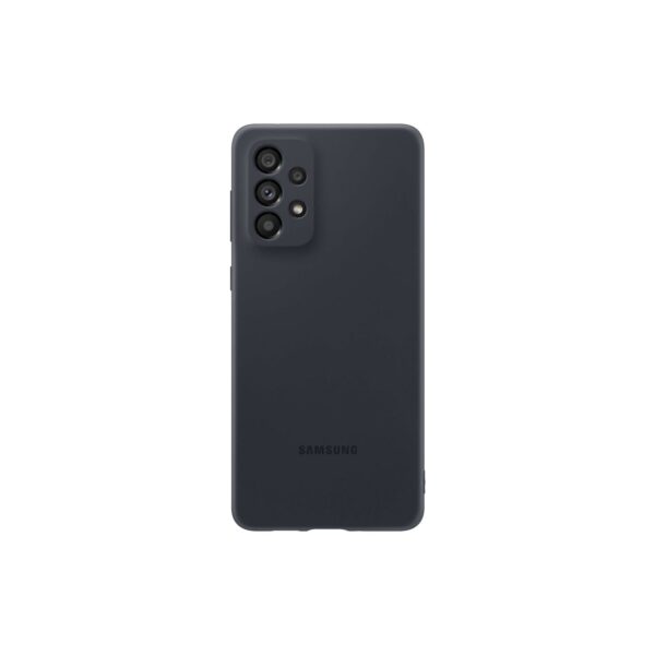 Samsung Silicone Cover for the Samsung Galaxy A73 5G Black