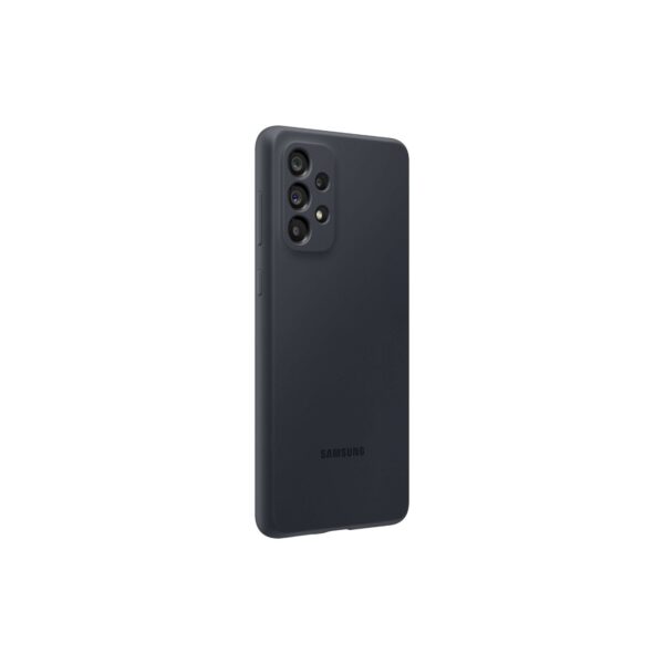 Black Samsung Silicone Cover for the Samsung Galaxy A73 5G